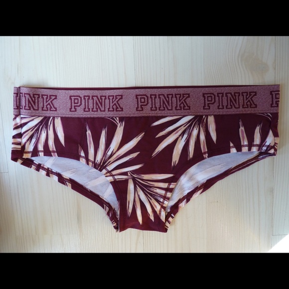 New Victoria’s Secret PINK Logo Hipster Panties - Small - Picture 1 of 3